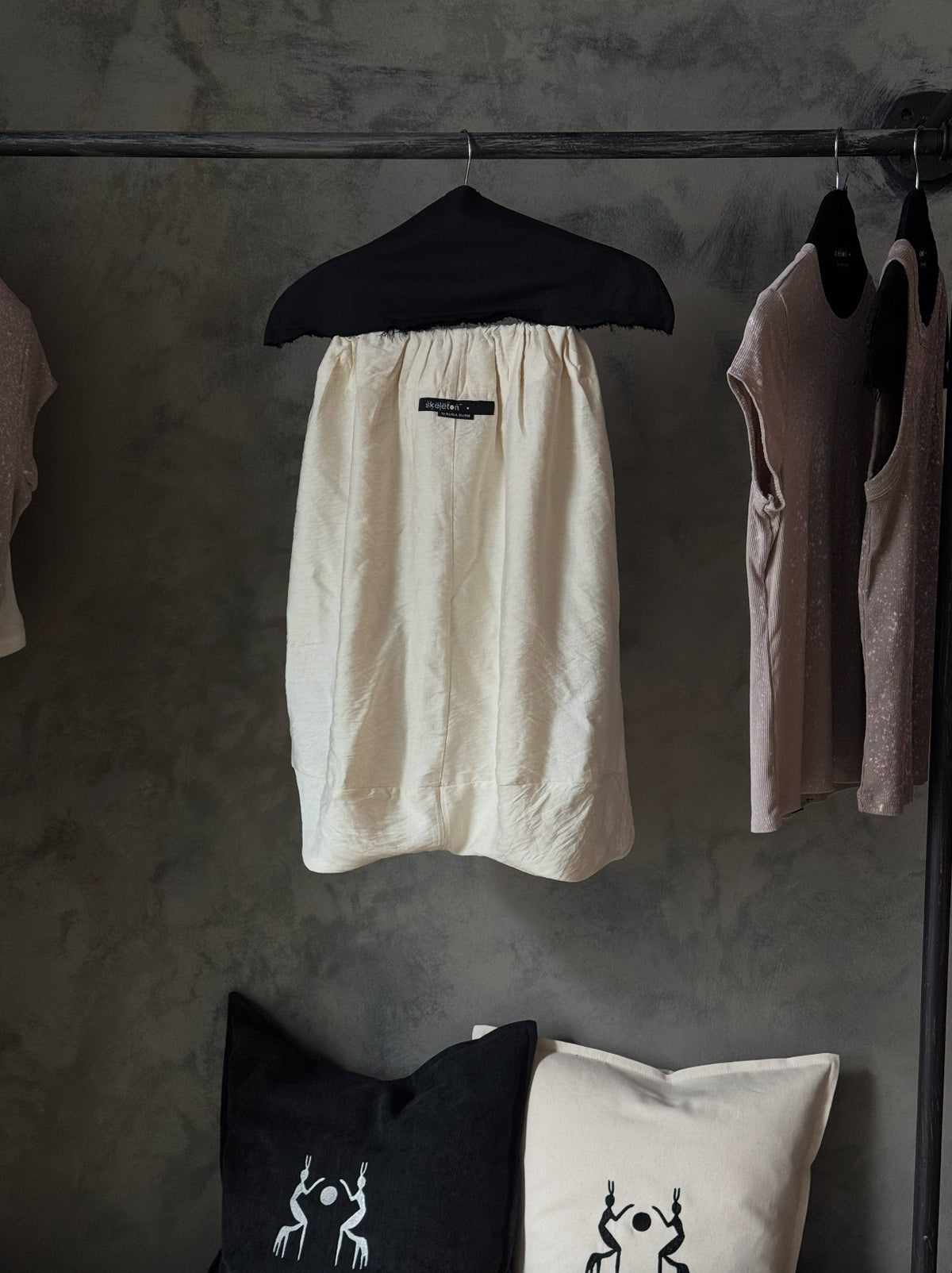 BAMBOO DROP CROTCH PANTS — view 4