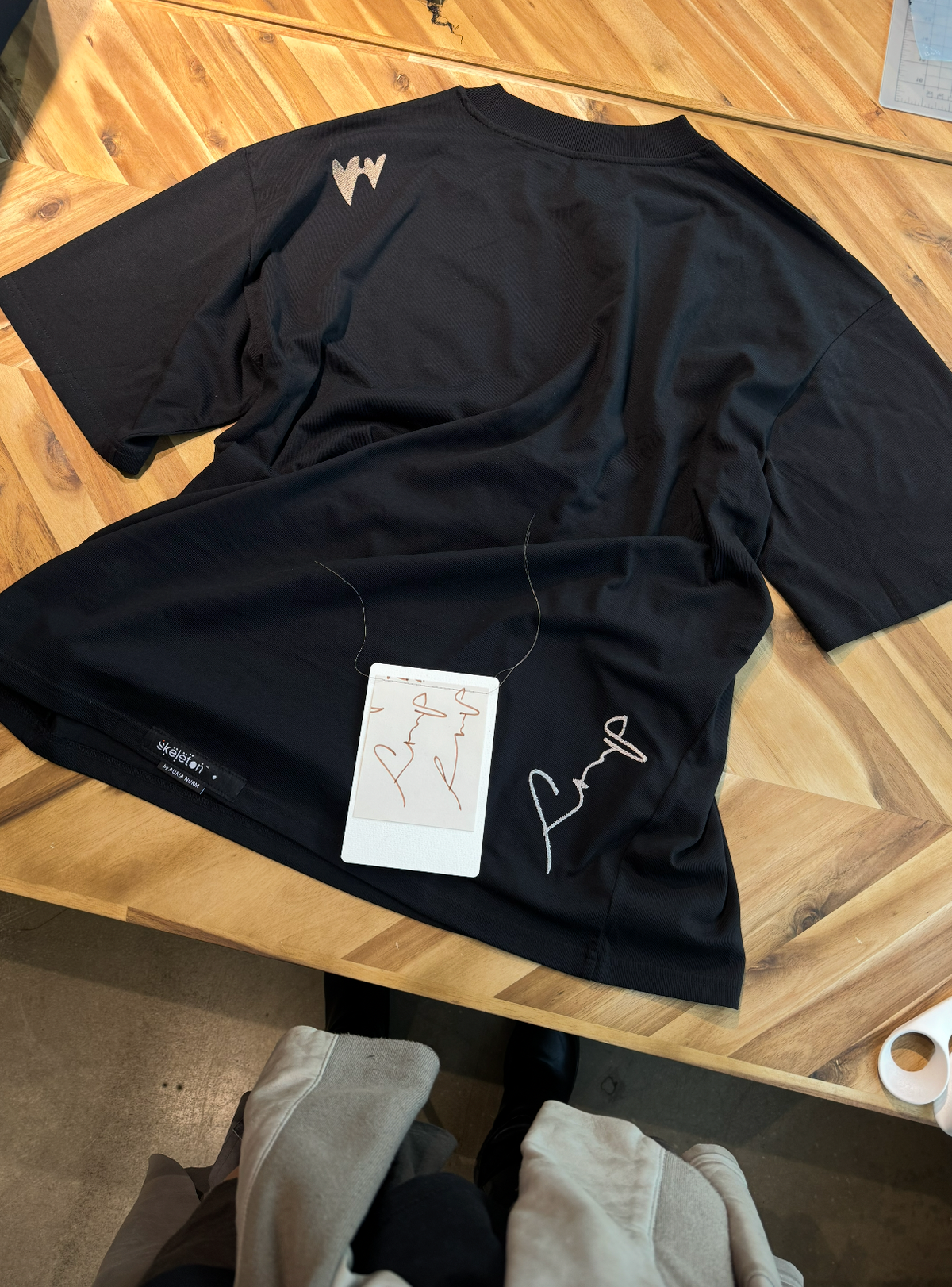 OVERSIZED BLACK LOVE CUSTOMED — view 2