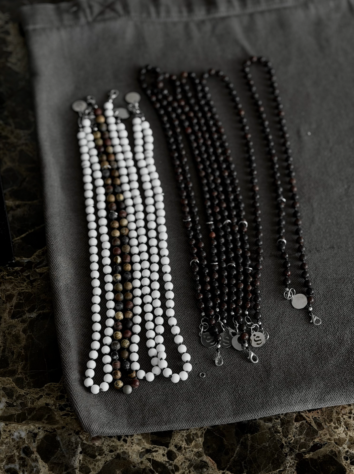 BLOODSTONE MALA NECKLACE — view 5