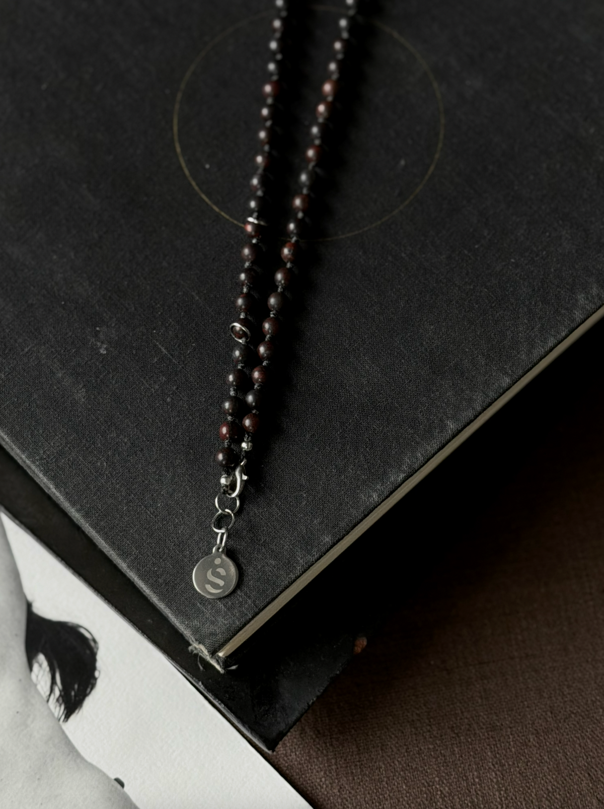 BLOODSTONE MALA NECKLACE — view 12