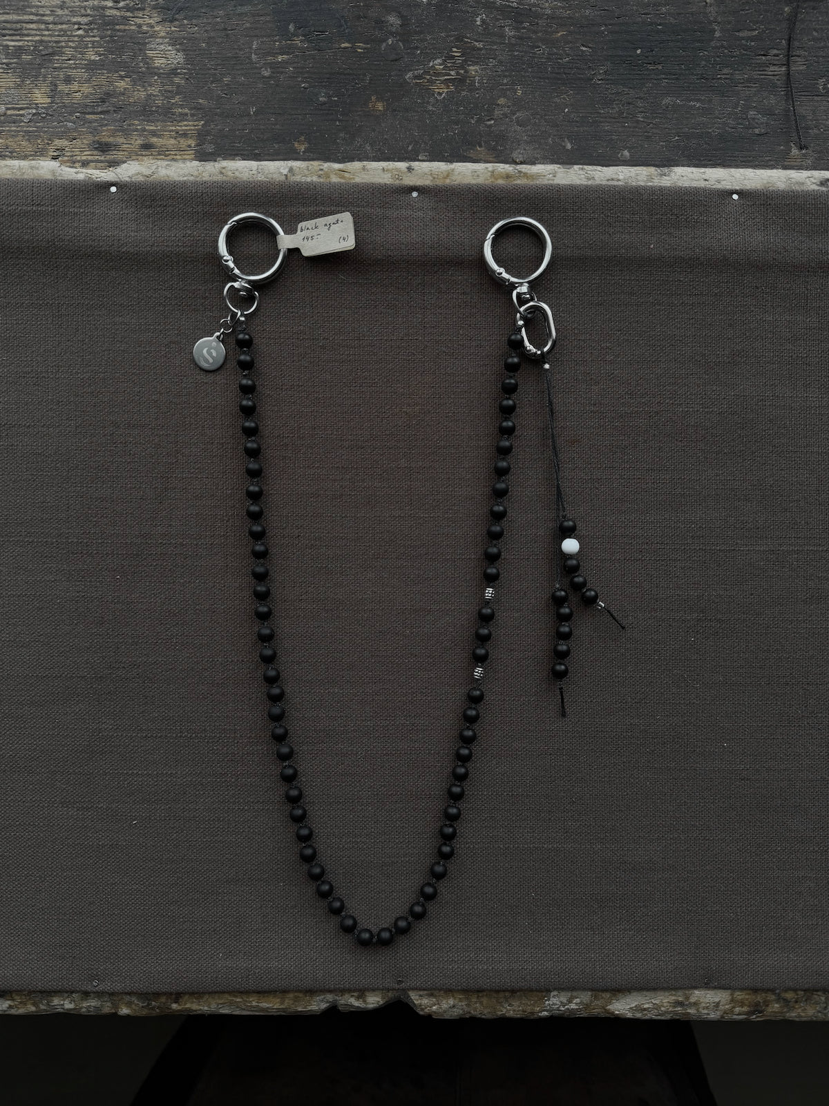 BLACK AGATE PROTECTION MALA