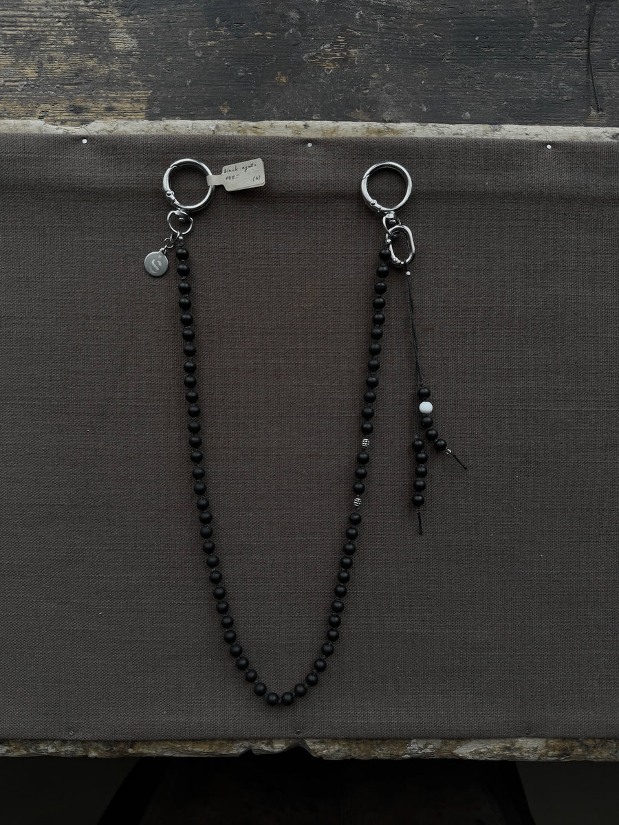 BLACK AGATE PROTECTION MALA