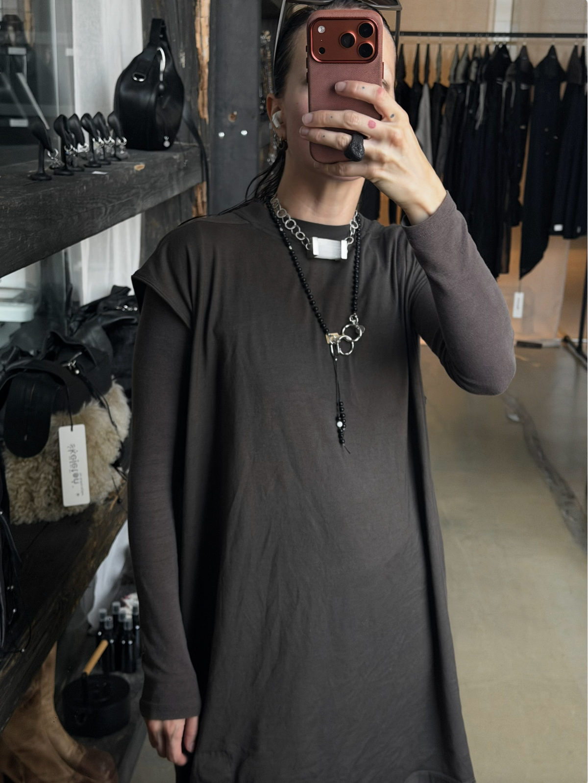 BLACK AGATE PROTECTION MALA — view 8
