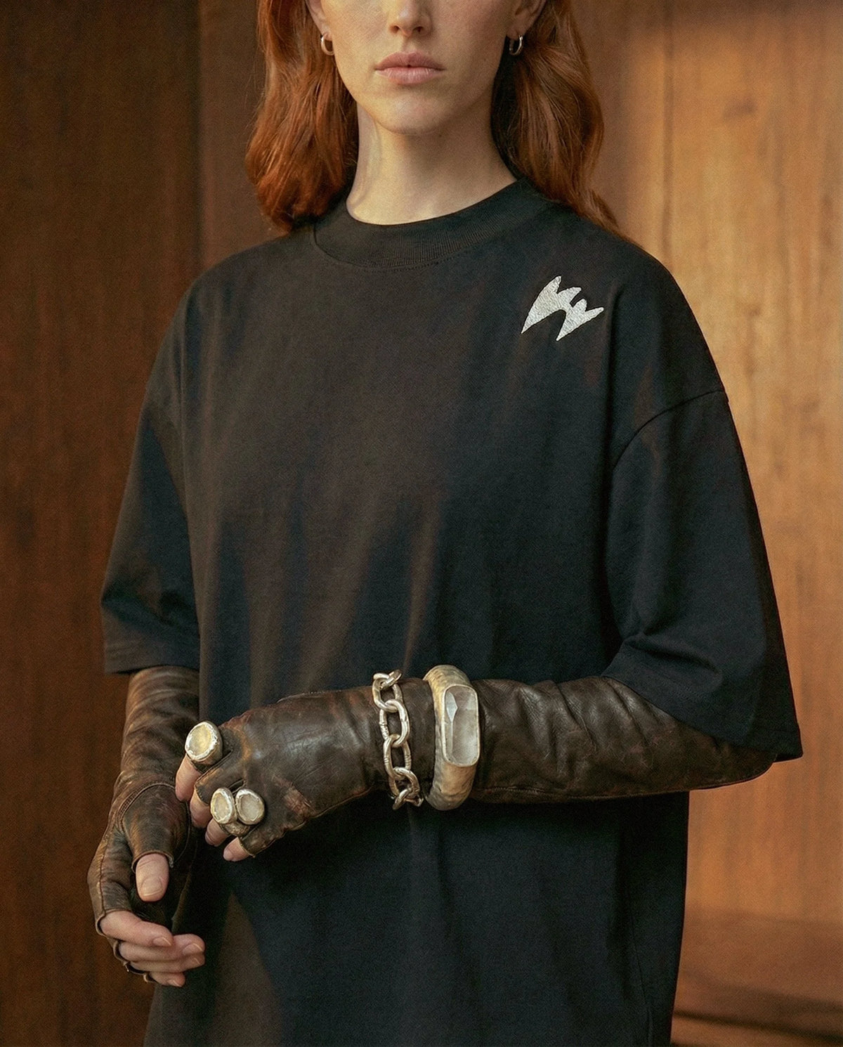 OVERSIZED BLACK LOVE CUSTOMED — view 3