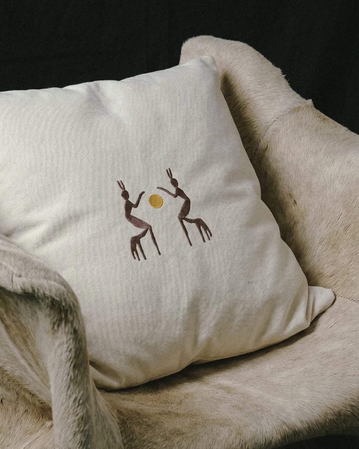 RAIS pillowcase SAND — view 2
