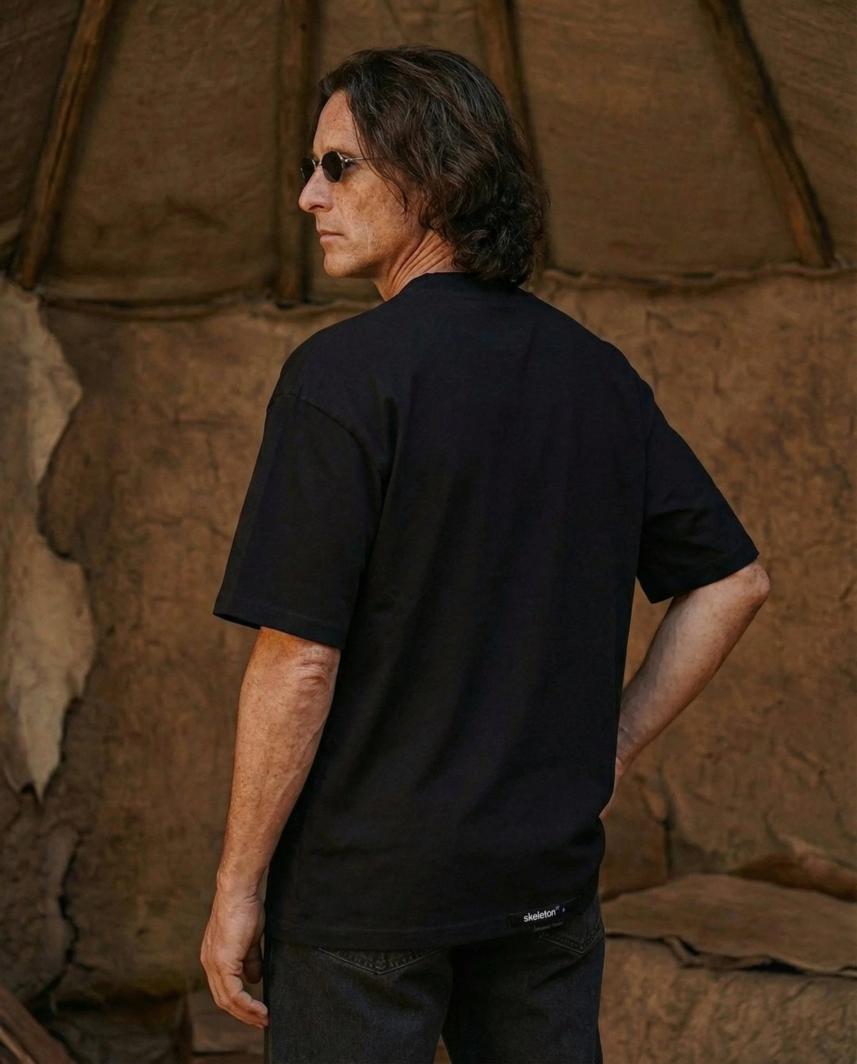 OVERSIZED BLACK ḶÜṀЇṚÄ men — view 5
