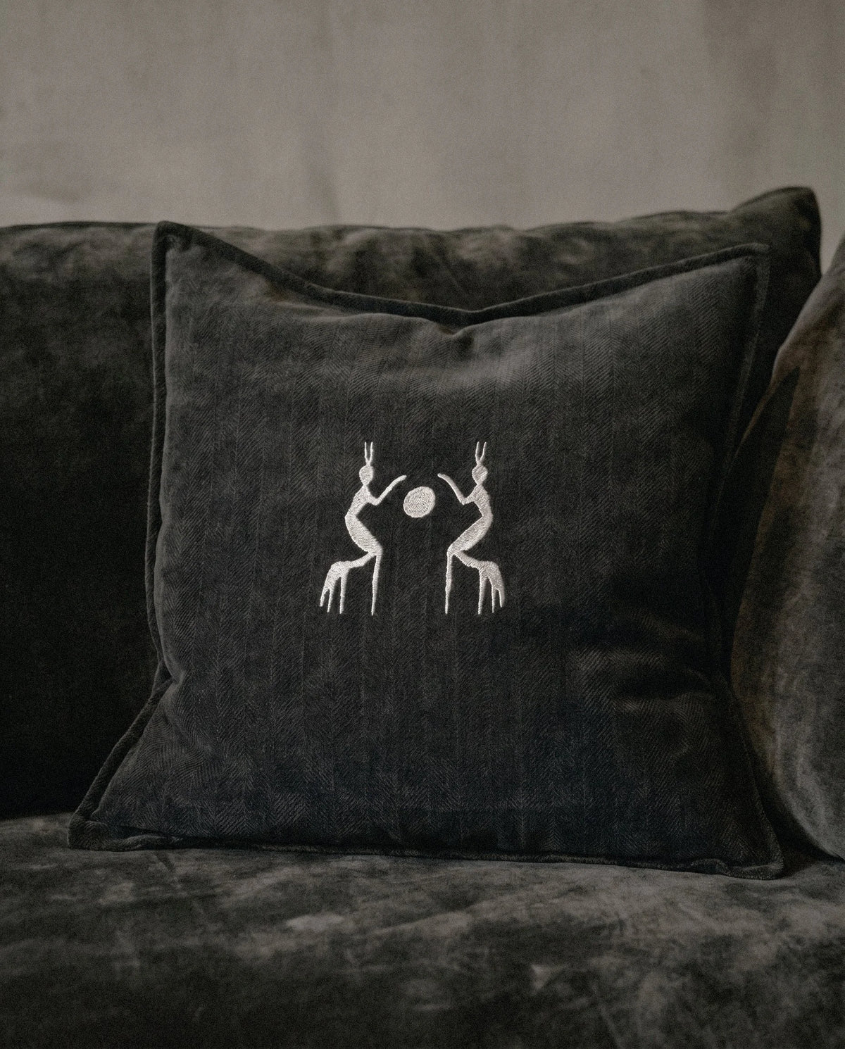 RAIS pillowcase NOIR