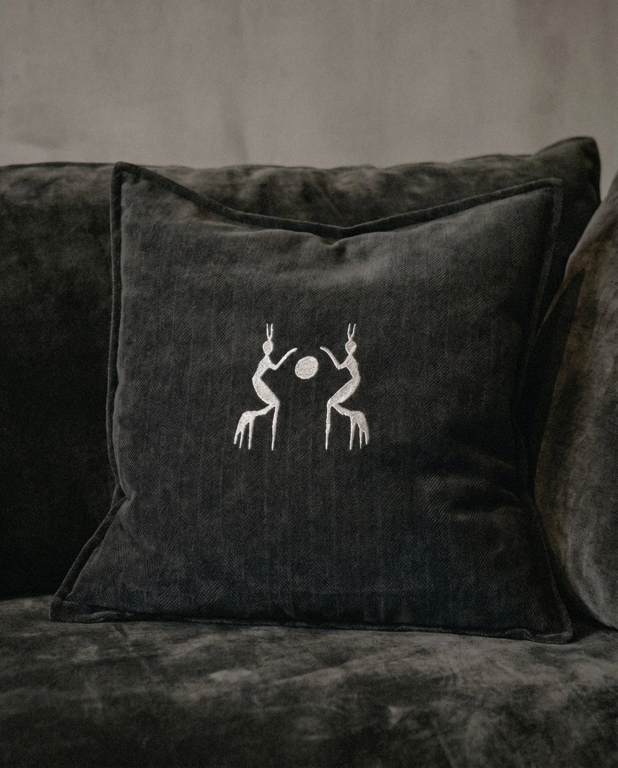 RAIS pillowcase NOIR